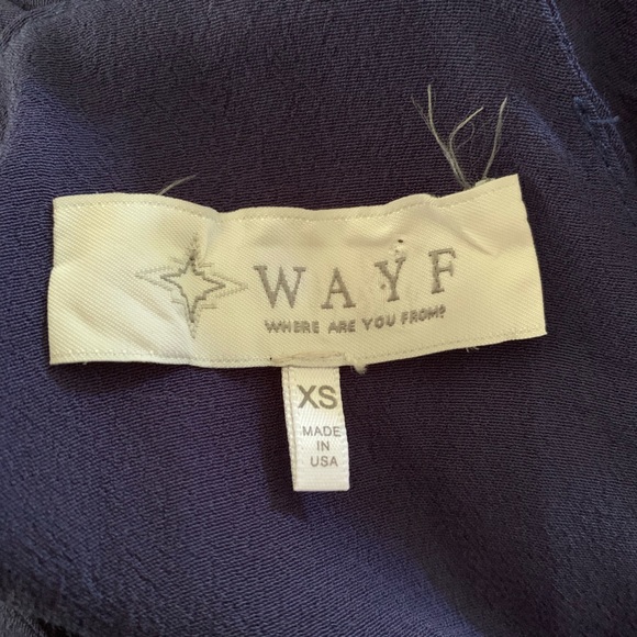 WAYF Hi-Low Tie Waist Midi Dress - Picture 7 of 8